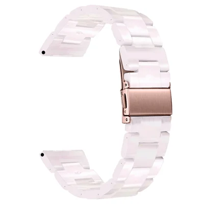 Resin Band for Popglory 1.4" P22 / 1.85" P66 Smart Watch Replacement Strap  - Light Pink