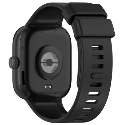 For Xiaomi Smart Band 10 Pro / 9 Pro / 8 Pro / Redmi Watch 6 / 5 / 4 Smartwatch Band Replacement Silicone Strap - Black