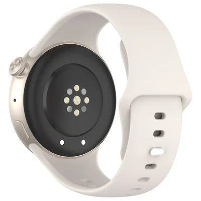 For vivo Watch 3 / iQOO Watch Wrist Strap Soft Silicone Smart Watch Band - Official White
