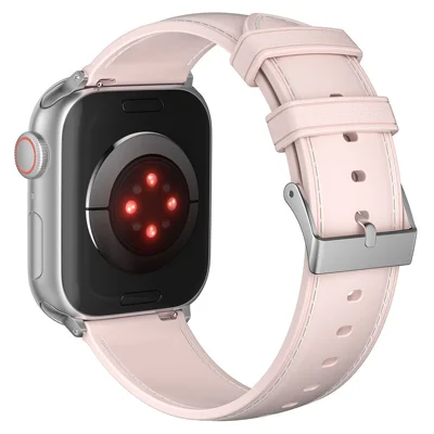 For Apple Watch Ultra 4 3 2 1 49mm / Series 12 11 10 46mm / 9 8 7 45mm / SE3 SE2 SE 6 5 4 44mm / 3 2 1 42mm TPU Band Strap - Pink
