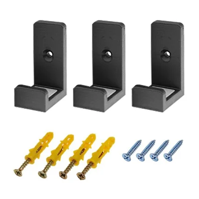 DATA FROG 1 sæt til Sony PS4 Slim / Playstation 4 / 4 Pro spilkonsol opbevaringsstille ring vægmonteret rack - Til Sony Playstation 4