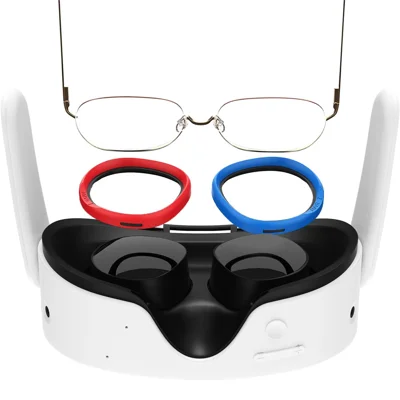 AMVR Q3S 1 Pair Protective Lens Rings for Meta Quest 3S / Quest 2 / Quest / Rift S / Oculus Go VR Headset Lens Frame