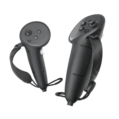 AMVR Q3HS3 1 par controllergreb til Meta Quest 3/3S silikone batteridæksel med håndrem