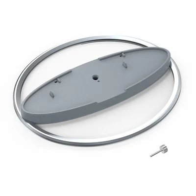 JYS JYS-P5216 Vertical Stand for Sony PlayStation 5 Pro / Playstation 5 / PS5 Slim Game Console Round Base - Grey