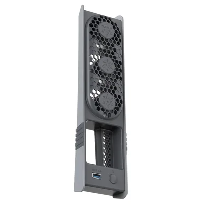 JYS JYS-P5228 voor Sony PS5 Pro / Slim-console Koelventilator Slimme temperatuurregeling Achtermontage met RGB-verlichting - Retrokleur