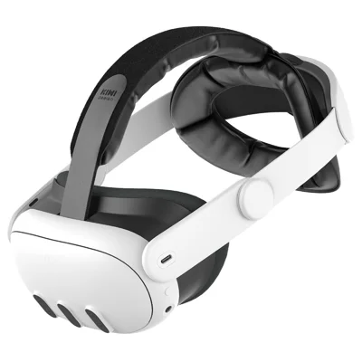 KIWI DESIGN K4 QS02 For Meta Quest 3 / 3S Head Strap VR Headset Soft Cushion Headband Pressure Reducing
