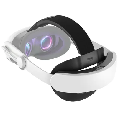 KIWI DESIGN K4 Boost BQS02B For Meta Quest 3 / 3S Head Strap Extended Battery Comfort Headband