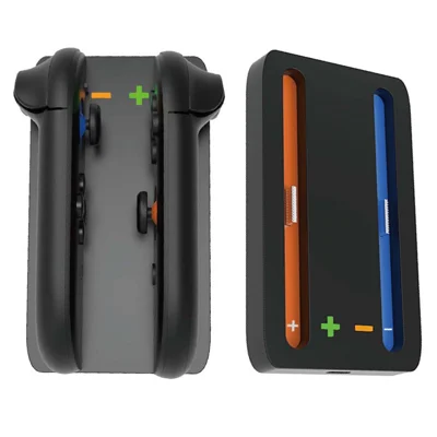 HBS-2809 For Nintendo Switch 2 Joy-Con Handle Charger Base Dual Slot Charging Dock with LED Indicator