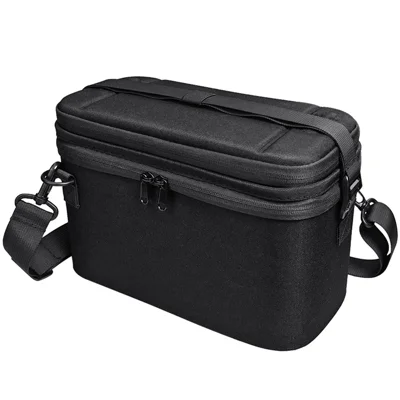HS-SW2807BK For Nintendo Switch 2 Travel Storage Case Double Layer Protective Carrying Bag - Black