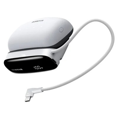 BOBOVR PD100 combo 30W Fast Charging Dock Built-in USB-C Cable with BOBOVR B100 10000mAh Battery Pack