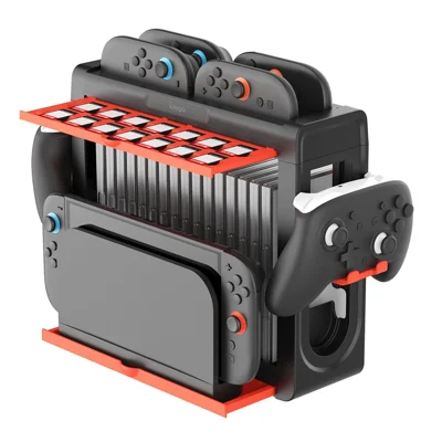 IPEGA PG-SW2027W Multi-Function Storage Stand for Nintendo Switch 2 Pro Controller Joypad Organizer / Game Card Holder