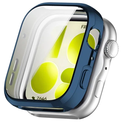 For Huawei Watch Fit 5 Full Coverage TPU Watch Cover Electroplated Protective Case - Midnight Blue