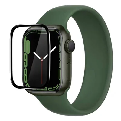 COTECI 24001 PET Screen Protector voor Apple Watch Ultra 3 49mm / Ultra 2 49mm / Ultra 49mm , Soft Edge Volledige Dekking Film - Zwart