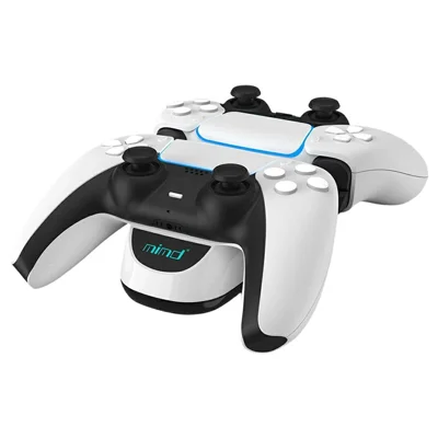 MIMD SND-468 Für Sony PlayStation 5 DualSense Wireless Controller Zweifach-Ladestation mit LED-Anzeige