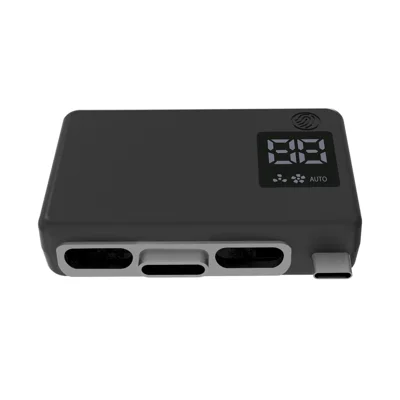KJH KJH-NS2-568 For Nintendo Switch 2 Smart Cooling Fan LED Display 3-Speed Auto Temp Control - Black