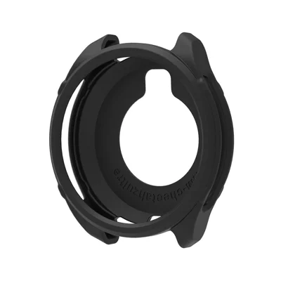 For Huami Amazfit Cheetah 2 Ultra Silicone Watch Case Shockproof Scratch Resistant Protective Cover - Black