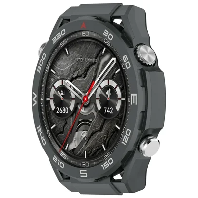 For Huawei Watch GT 7 Pro 46mm PC Protective Case Smart Watch Transfer Cover Shell - Black