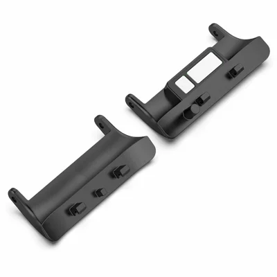 2Pcs 22mm Watch Band Connector for Huawei Watch D3 Quick Release Metal Adapter - Black