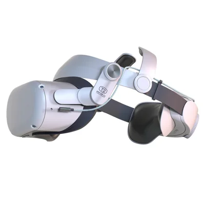 FIIT VR T2 Power für Oculus Quest 2 VR-Kopfband Verstellbarer Kopfbügel 5000mAh Powerbank