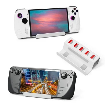 Подставка для дисплея JYS RA003 для Nintendo Switch / Steam Deck / игрового контроллера ROG Ally с кронштейном для стола и слотом для карты памяти