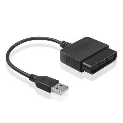 Adaptador para controladores de juegos Sony PS1 PS2 a convertidor de controlador de juegos USB PC PS3