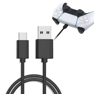 For Sony PS5 / Xbox Series S / X Pure Copper Core Game Controller Charging Cable, 2m