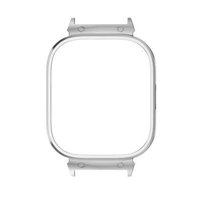 For Nothing CMF Watch Pro (D395) Smart Watch Case Metal Watch Protective Cover 20mm Watch Protector - Silver