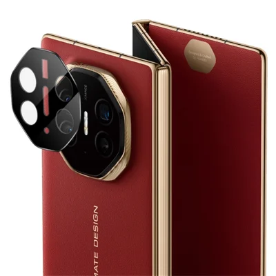IMAK لجهاز Huawei Mate XT Ultimate واقي عدسة الكاميرا من الزجاج المقوى فيلم عدسة عالي الوضوح (النسخة السوداء)