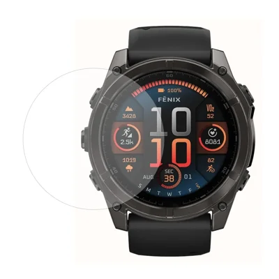 For Garmin Tactix 8 51mm Screen Protector TPU HD Clear Smart Watch Film