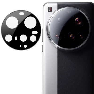 IMAK For Xiaomi 15 Ultra Camera Lens Protector Tempered Glass HD Clear Lens Film (Black Version)