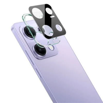 IMAK For Xiaomi Redmi Note 14S 4G Tempered Glass Lens Film + Acrylic Cap (Black Version)