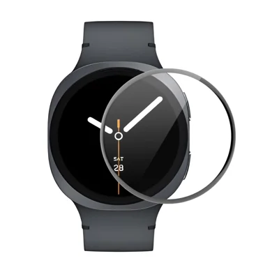 ENKAY HAT PRINCE For Samsung Galaxy Watch9 40mm / Watch8 40mm Screen Protector 3D Curved PC + PMMA Ultra Clear Film - Transparent