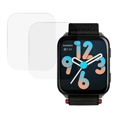 2Pcs For Garmin Venu X1 Screen Protector Smart Watch Clear TPU Film