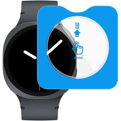 IMAK Folia ochronna ze wzmocnionego szkła dla Samsung Galaxy Watch8 44 mm z narzędziem do montażu