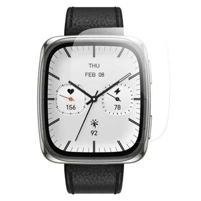RURIHAI For Huami Amazfit Active 2 Square Screen Protector High Aluminium-silicon Glass Watch Film with Alignment Tool