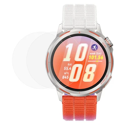 2 St. für Huawei Watch GT Runner 2 Displayschutzfolie klar TPU-Folie - Transparent