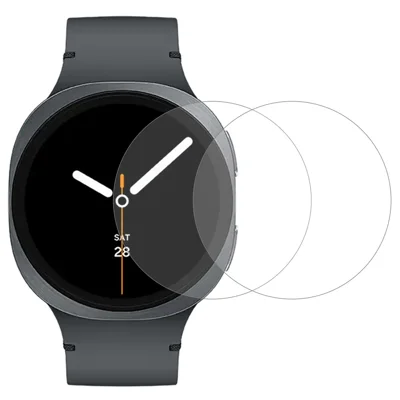 2 St. für Samsung Galaxy Watch9 40 mm Displayschutzfolie, transparente TPU-Folie – Transparent