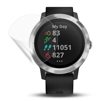 Für Garmin Vivoactive 3 / 3 Music Displayschutzfolie TPU HD Klar Smartwatch Folie
