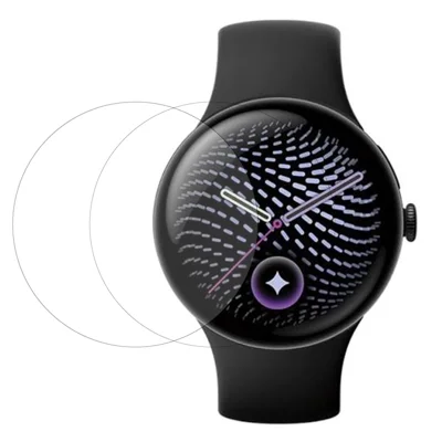 2Pcs For Google Pixel Watch 5 41mm / Watch 4 41mm Watch Screen Protector Clear TPU Film - Transparent