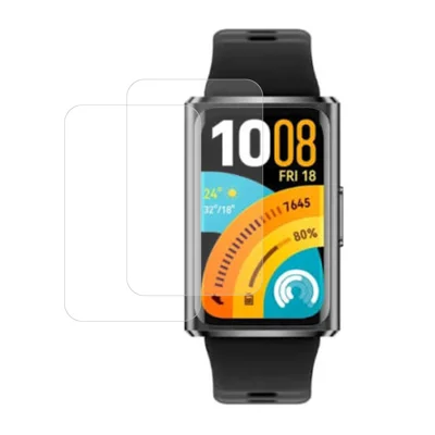 2Pcs For Honor Band 11 Watch Screen Protector Clear TPU Film - Transparent