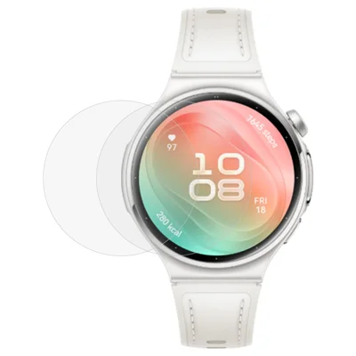 2Pcs For Huawei Watch 6 42mm Watch Screen Protector Clear TPU Film - Transparent