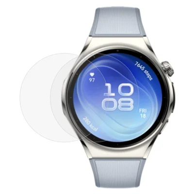 2Pcs For Huawei Watch 6 46mm Watch Screen Protector Clear TPU Film - Transparent
