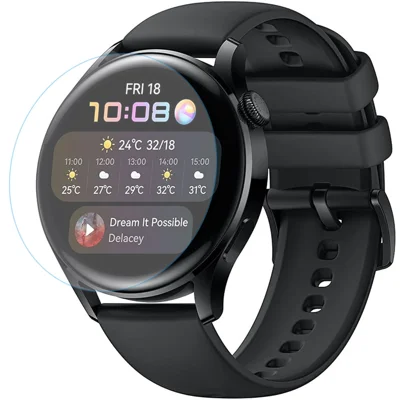 Bubble Free Flexible TPU Anti-explosion HD Clear Screen Protector for Huawei Watch GT 3 46mm / GT 3 Pro 43mm
