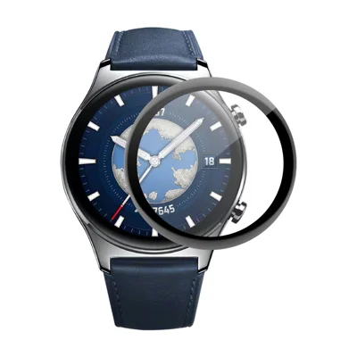 ENKAY HAT PRINCE Screen Protector for Honor Watch GS 3, Touch Sensitive 3D Curved Soft PC Edge + PMMA HD Full Cover Protective Film
