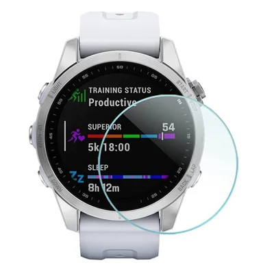 Ochrona ekranu z hartowanego szkła dla Garmin Fenix 7S 0,3 mm 2,5D gorącegięte wybuchoodporne przezroczyste folie ochronne