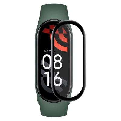 ENKAY HAT PRINCE Für Xiaomi Mi Band 7 Vollständiger Bildschirmschutz 3D Gebogen Weiche PC-Kanten + PMMA HD-Klare Schutzfolie