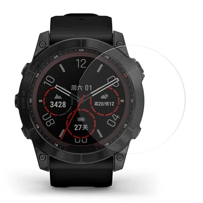 Per Garmin Fenix 7/Quatix 7 47mm Ultra Clear Screen Protector Flessibile Pellicola Protettiva per Schermo in TPU Anti-graffio