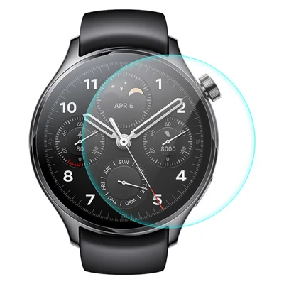 ENKAY HAT PRINCE für Xiaomi Watch S1 Pro Displayschutz 0,2 mm 9H Härte Hochfester Aluminium-Silizium-Glas Anti-Kratz-Folie