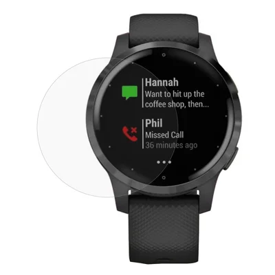 Folie ochronna TPU przeciwwybuchowa do Garmin Vivoactive 4S / Vivomove 3S, antyrysik, ultra przezroczysta, wrażliwa na dotyk