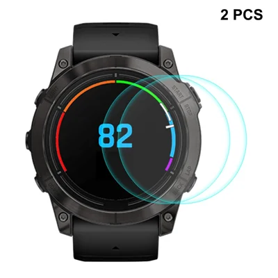ENKAY HAT PRINCE 2PCS Smart Watch Film für Garmin epix Pro (Gen 2) 51mm , 0,2mm 9H High Aluminum-silicon Glass HD Clarity Screen Protector